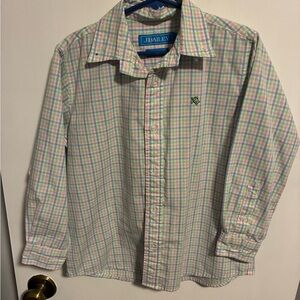 J. Bailey Roscoe Shirt Boys Size 5 plaid button up shirt